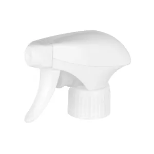 Pulverizador de gatillo espumoso de color blanco de plástico personalizado 28/410