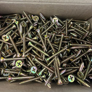 贝森多尔镀锌彩色喇叭头十字头自攻螺钉8级左旋螺纹石膏板螺丝 - Product Image 4