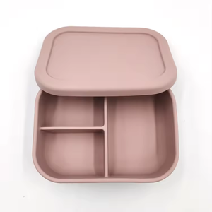 Lancheira durável do silicone da conveniência com aparência estética alta popular para crianças na escola - Product Image 6