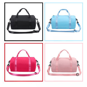 女の子のためのパーソナライズされたピンクのダンスバッグ-カスタムバレエ、ラテン & ストリートダンスジムバッグ - Product Image 2