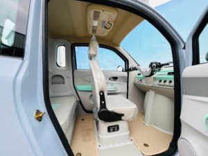 Triciclo Eléctrico Mini de Tres Ruedas en Oferta, con Compartimiento de Carga Cerrado, Modelo FLTEV-N3, 72V, Velocidad Máxima de 25/45 km/h, para Movilidad Urbana - Product Image 5