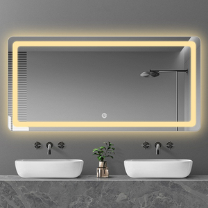 <span class=keywords><strong>Miroir</strong></span> <span class=keywords><strong>de</strong></span> <span class=keywords><strong>Salle</strong></span> <span class=keywords><strong>de</strong></span> <span class=keywords><strong>Bain</strong></span> LED Tactile Moderne <span class=keywords><strong>avec</strong></span> Bluetooth pour Salon et Appartement - Product Image 4