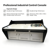 Console d'opération HMI étanche IP66 personnalisée, poste de contrôle électrique industriel pour l'automatisation des panneaux de commande