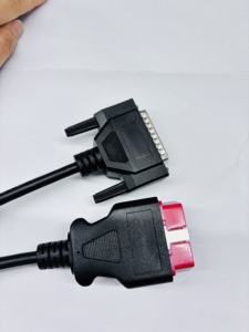 OBD2 16-poliger bis DB15-Stecker Adapter kabel RS232 Kupferleiter-Kabelbaum für Automobils canner DA-5 J1962 - Product Image 4