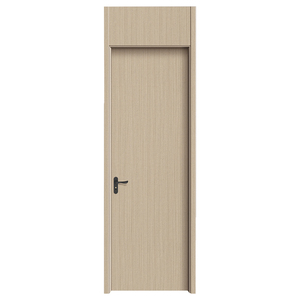 Puerta Interior Moderna de Madera Sólida Antirrobo con Cerradura Magnética Oculta para Habitaciones de Hotel y Dormitorios - Product Image 1