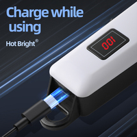 Tondeuse à Cheveux Professionnelle Sans Fil avec Écran LED en ABS, Rechargeable, pour Hommes