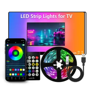 <span class=keywords><strong>Projecteur</strong></span> d'étoiles intelligent moderne DC5V <span class=keywords><strong>RGB</strong></span> sans fil/Wi-Fi avec télécommande, blanc, USB, mural, rotatif à 360°, <span class=keywords><strong>LED</strong></span> pour TV et portes - Product Image 6