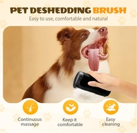 Haute qualité écologique fournitures de toilettage Simple démêlage brosse pratique chats chiens lapins outil d'épilation pour animaux de compagnie pour cheval