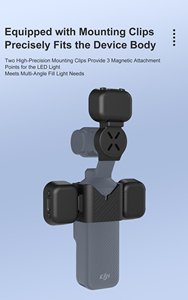 Conception magnétique POCKET 3 Creator Combination, Éclairage d'appoint magnétique, Boîtier en plastique, Portable, CRI élevé, Garantie 1 an, pour Vlogging et <span class=keywords><strong>Action</strong></span> - Product Image 3