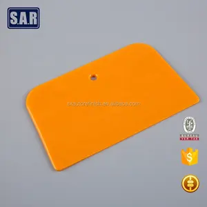 Car Scraper Plastic Car Glass Window Yellow Scraper Plastic Putty Knife