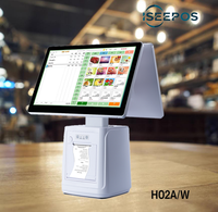 H02 Windows/GMS Google Store Android 15,6 pouces Écran tactile Terminal de point de vente autonome pour la commande en libre-service dans les restaurants – Caisse enregistreuse