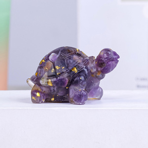 Decorazione domestica tartaruga pietra <span class=keywords><strong>di</strong></span> cristallo intaglio artigianale scultura <span class=keywords><strong>di</strong></span> cristallo naturale pietra levigata pietre animali <span class=keywords><strong>di</strong></span> cristallo - Product Image 3