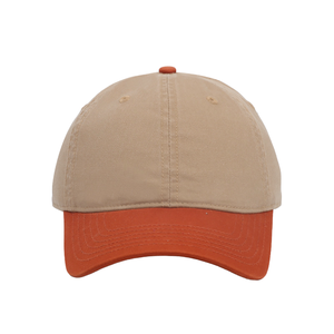 Custom Business Logo <b>Leaf</b> Design Embroidery Unstructured 6-Panel Cotton Broadcloth Low Profile Snapback Baseball Cap Adjustable - Product Image 4