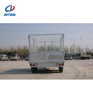 8 тонн автомобильный прицеп 12 футов Алюминиевый автомобильный прицеп 5x9 транспортных средств прицепы - Product Image 2