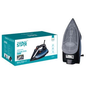 Plancha de vapor WINNING STAR con vapor explosivo, autolimpiante, anti-goteo y suela cerámica anti-calcarificante - Product Image 1