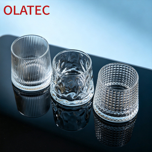 Vasos de Fondo Plano Giratorios de Estilo Moderno para Whisky, Cerveza y Cócteles - Esenciales para el <span class=keywords><strong>Bar</strong></span> en Casa y Regalos Transfronterizos - Product Image 3