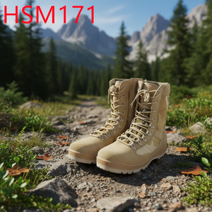 Botas de Combate LXG, Populares en el Mercado de Qatar, con Cierre de Velcro, Suela de EVA y Goma, para Operaciones Tácticas, Modelo HSM171 - Product Image 2