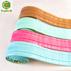 Carta da parati Sticker battiscopa linee camera da letto autoadesiva 3d Foam Wallpaper Wall border - Product Image 1