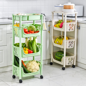 Étagère mobile multi-niveaux sur roulettes, écologique et durable, pour cuisine, armoire et outils - Product Image 5