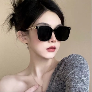 New Korean <b>Retro</b> <b>Sunglasses</b> UV400 Protection Unisex High End Internet Celebrity Instagram Trendy Fashion Personalized - Product Image 1