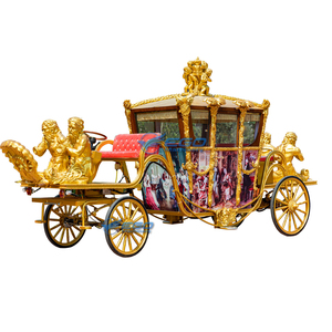 2026 Calèche Électrique de Luxe de Haute Qualité, Blanche, Classique et Rétro, pour Mariage et Visites Touristiques - Product Image 1