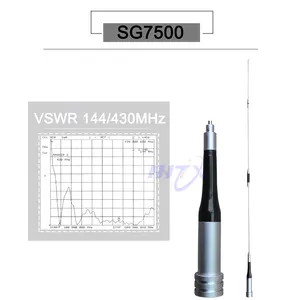 SG7500デュアルバンドvhfuhfベースアンテナtelsiz anteni antena for dual banda 144430 mobile radio amateurfunk antenne