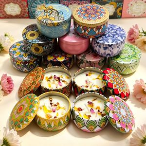 Vela Aromática de Cera de Soja Hecha a Mano, Ecológica, No Tóxica, Vela Artística para Regalos de Boda y Decoración del Hogar - Product Image 3