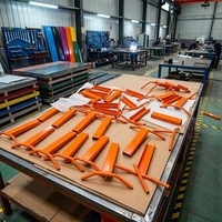 Usine de fabrication de matériel ISO9001, tube de peinture en poudre, fabrication sur mesure de tôles OEM, cadre en acier soudé et plié, usage industriel