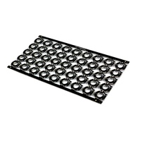 Placa de circuito de doble cara de aceite negro personalizado, placa base de control de iluminación LED PLC
