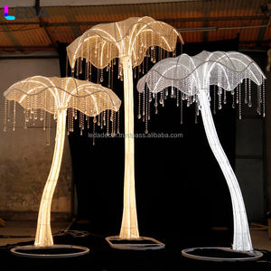 ฉากหลังงานแต่งงาน LEDA รุ่นใหม่ ดีไซน์หรูหรา พร้อมไฟ LED ถอดออกได้ สำหรับตกแต่งทางเดินในงานแต่งงาน - Product Image 3