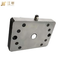 Mandrin de positionnement pneumatique à 4 mors sur mesure pour dispositif de fixation CNC compatible, en acier structurel allié, pour machines de précision 0,002 mm