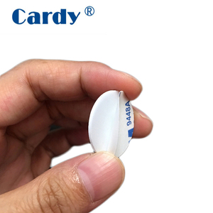 Tùy chỉnh kích thước thẻ đồng xu sticker tự dính <span class=keywords><strong>NFC</strong></span> <span class=keywords><strong>Tag</strong></span> hình tròn 13.56MHz fudan <span class=keywords><strong>F08</strong></span> chip - Product Image 4