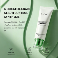 Nettoyant Visage 2% BHA & Zinc PCA Purification Précise des Follicules OEM Anti-Acné Équilibrant le Sébum Élimination des Points Noirs