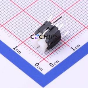 K6-6141D01 Tactile Switch Through hole Component (THT) Switch 1.6N Through Hole 7mm 6mm - Product Image 1
