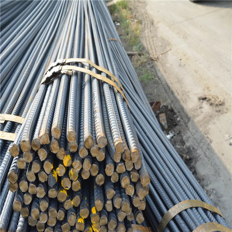 Bar Building Material Deformed Iron Price Tmt Reinforcement Steel Round Rebar Cutting HRB400 AISI ASTM 12m DIN JIS 1% BS GB