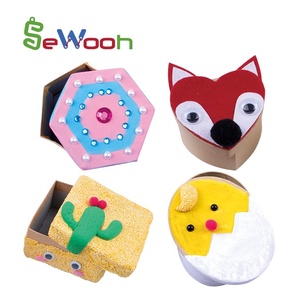 Boîte Kraft à construire soi-même, jouet pour enfants, Kit artisanal, <span class=keywords><strong>dessin</strong></span> <span class=keywords><strong>et</strong></span> <span class=keywords><strong>peinture</strong></span>, DIY bricolage - Product Image 3