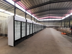 Congélateur vertical à porte vitrée pour boissons, grande capacité 1000L, commercial, Pepsi - Product Image 6