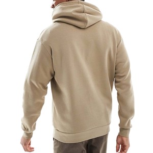 Best Quality Men Fashion 350 Gsm Oversized Custom 100% Cotton 300Gsm Heavyweight <strong>Fleece</strong> Cropped Men <strong>Thick</strong> <strong>Fleece</strong> Printed Hoodie - Product Image 4