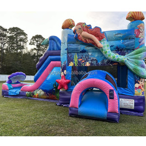 Casa de rebote de agua sirena inflable niños <span class=keywords><strong>castillo</strong></span> <span class=keywords><strong>hinchable</strong></span> <span class=keywords><strong>CASTILLO</strong></span> DE SALTO para <span class=keywords><strong>comprar</strong></span> - Product Image 1