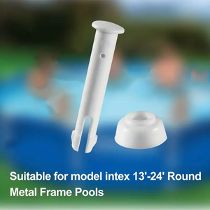 Kit de connecteurs ABS légers et portables <span class=keywords><strong>Intex</strong></span> pour piscines extérieures, avec clips de verrouillage 5cm/5.5cm/6cm/7cm, accessoires pour piscines gonflables au sol et échelles - Product Image 2
