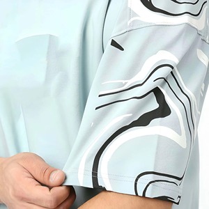 Ensemble décontracté d'été 2026 pour hommes – Tenue personnalisée avec T-shirt à manches courtes et short de plage 2 pièces - Product Image 2