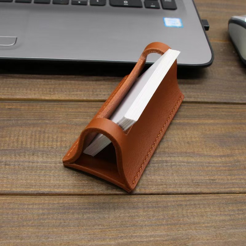PU Leather Business Card Holder Portable