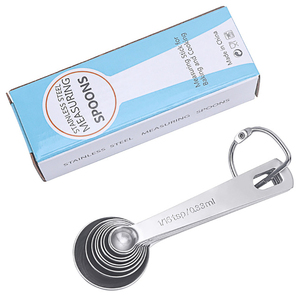 Wholesale 5/6/9-Pieces Heavy Duty Stainless Steel <b>Small</b> Tablespoon Measuring <b>Spoons</b> Set for Dry Ingredients - Product Image 2