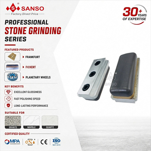 เพชรเจียรแบบเชื่อมโลหะขนาด L140/170 มม. <span class=keywords><strong>ส</strong></span>ำหรับขัดหินแกรนิต # 16-320) - Product Image 1