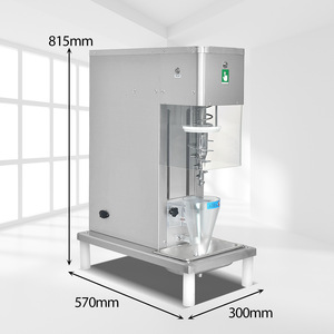 Miscelatore Automatico per Gelato, Mini Macchina per Gelato da Banco, Macchina Commerciale per Gelato Fai-da-Te per Caffetterie e Bar - Product Image 3