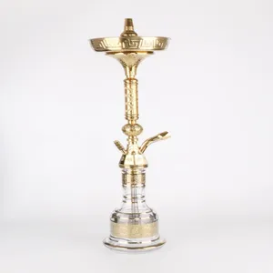 Bán Buôn Kích Thước Trung Bình Phong Cách Ai Cập Hợp Kim Kẽm Nga Hookah Shisha