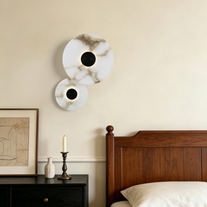 Modern Minimalist <b>LED</b> Wall Lamp – Gold Iron Decorative Fixture for Living <b>Rooms</b>, Bedrooms, Hallways, and Staircase Pillars - Product Image 1