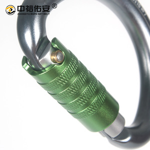 Mosquetón Semicircular Zhongyu de Aluminio Aeronáutico de 3 Secciones con Bloqueo Automático para Escalada y Uso en Exteriores - Product Image 4