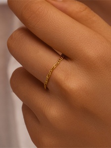 แหวนเงินแท้ 925 ดีไซน์รูปดาว ขนาด 7 ชุบทอง 18k จาก CANNER Jewelry - Product Image 2