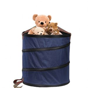 Wholesale Portable Oxford Cloth <b>Foldable</b> Garden Trash Can Reusable Yard Waste <b>Basket</b> for Leaf Collection Outdoor Storage Bag - Product Image 2
